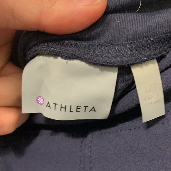 Athleta Highline Hybrid Dark Blue Athletic Outdoor Hiking Pants - Picture 4 of 11
